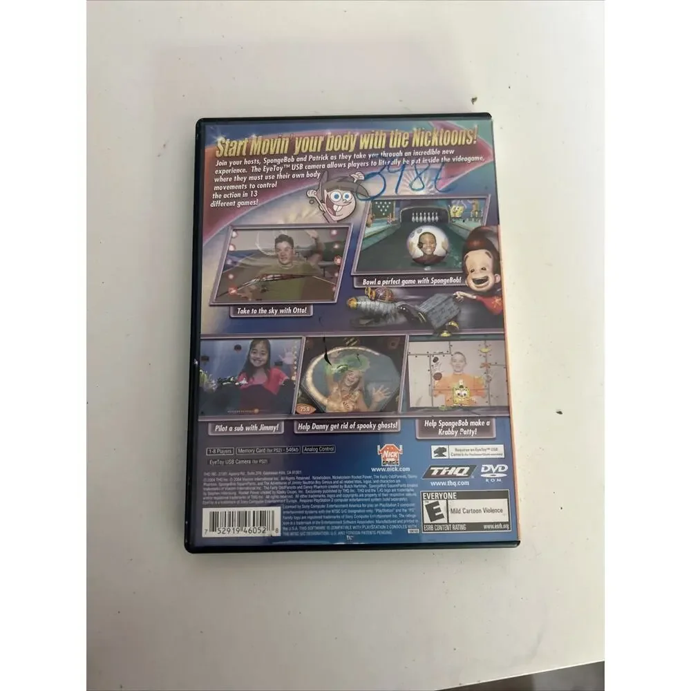 Nicktoons Movin' (Sony PlayStation 2, 2004)